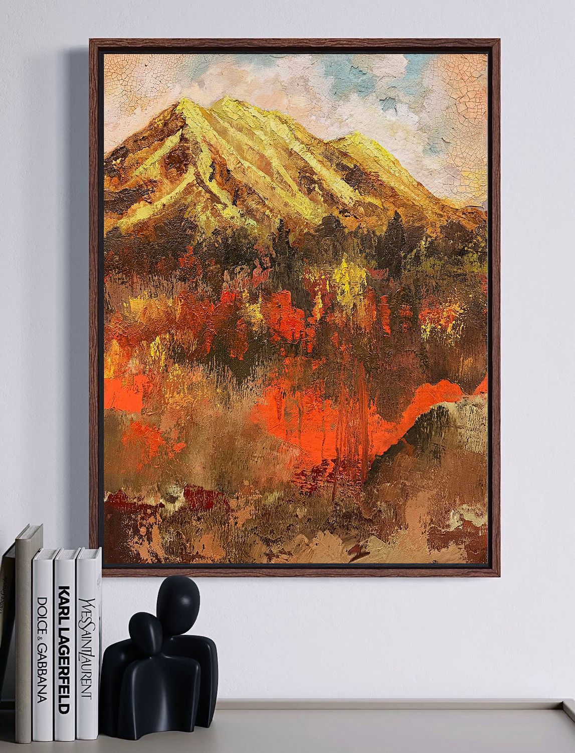 Above the Turning Woods