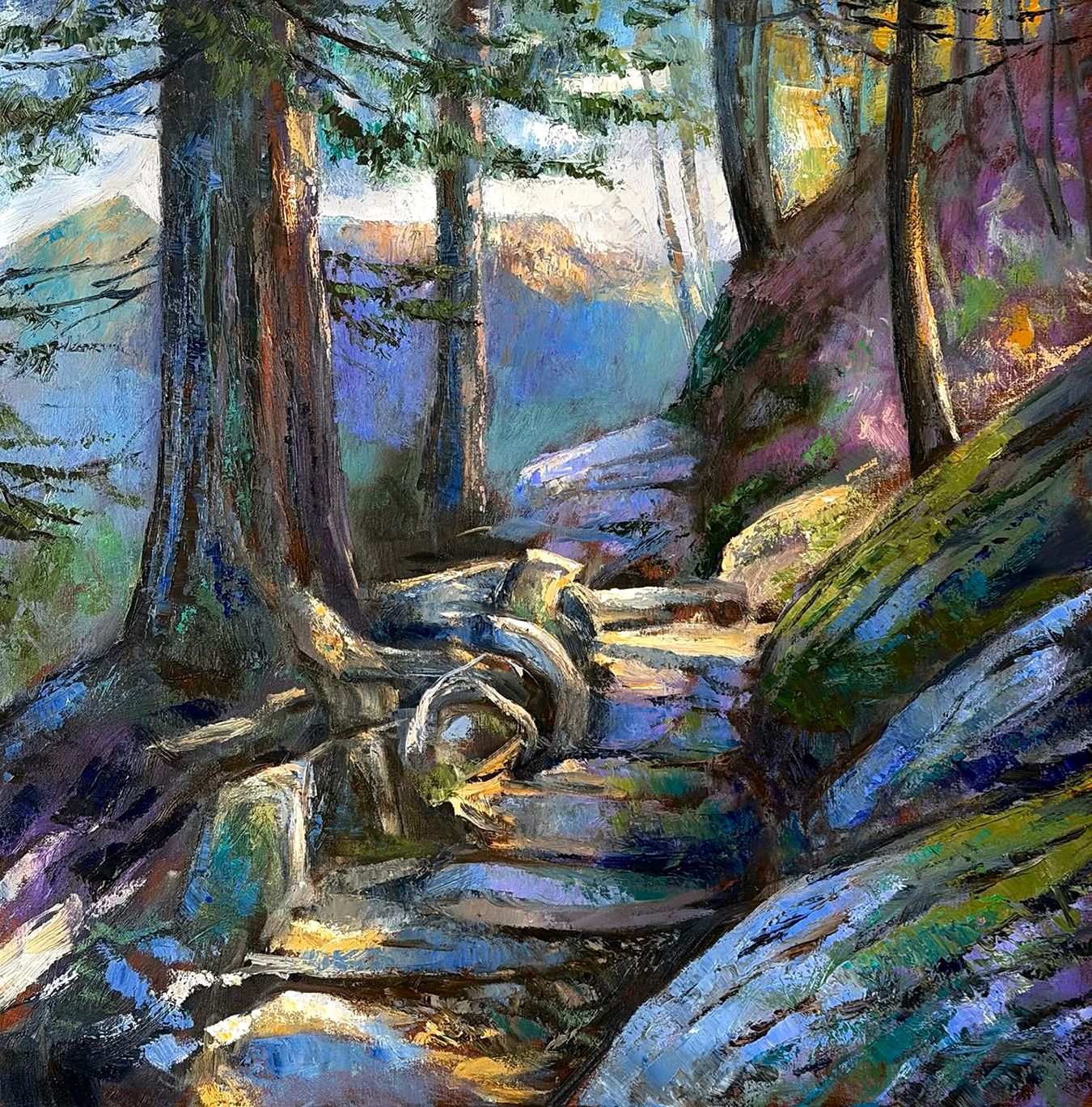 Linville Gorge, Pinnacle Trail View