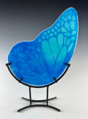 Butterfly Wing in Blues