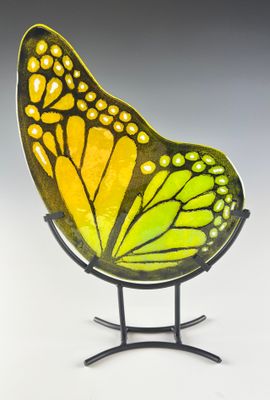 Butterfly Wing in Yellow-Green