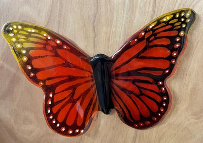 Small Glass Butterfly