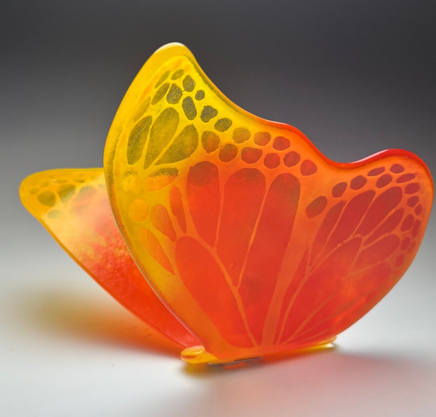Large Glass Butterfly