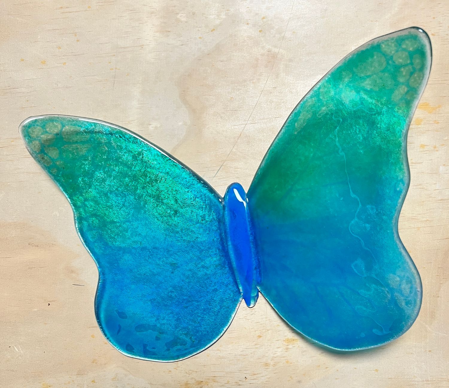 Large Glass Butterfly