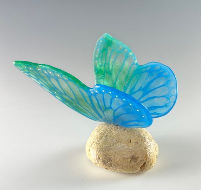 Butterfly on Stone