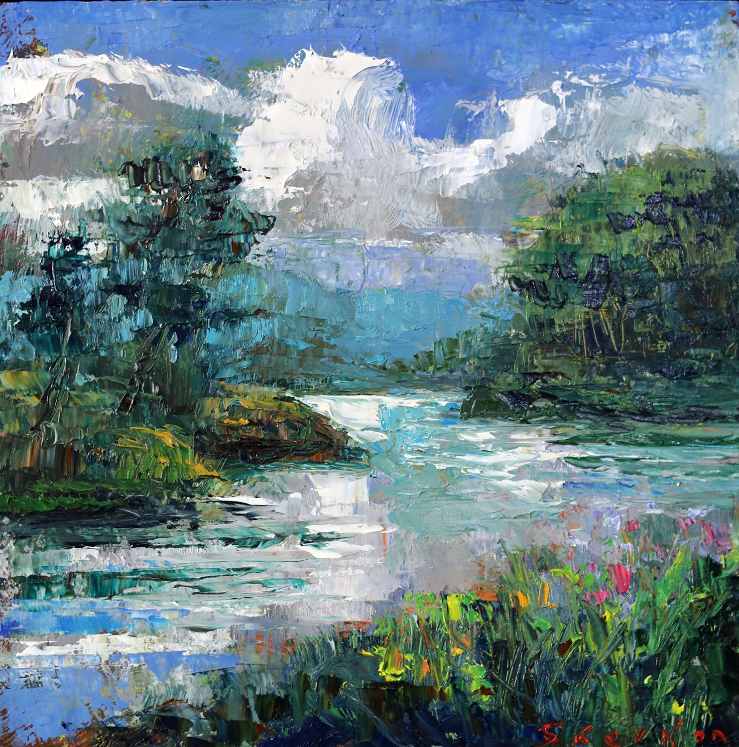 French Broad River, Study VIII