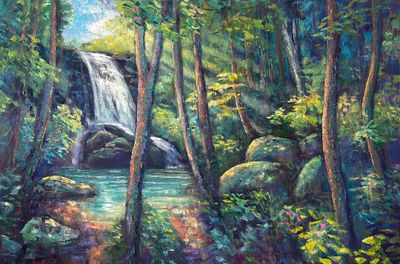 Catawba Falls, Morning Light
