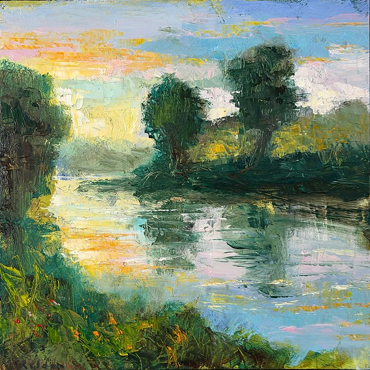 French Broad River Study X