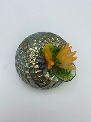 Dark Celadon with Succulent Bits