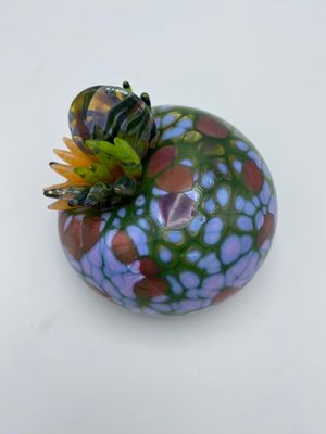 Mottled Purple Rose &amp; Dark Pink with Succulent Bits