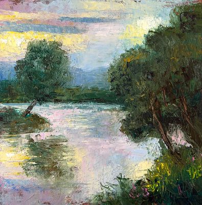 French Broad River, Sunset