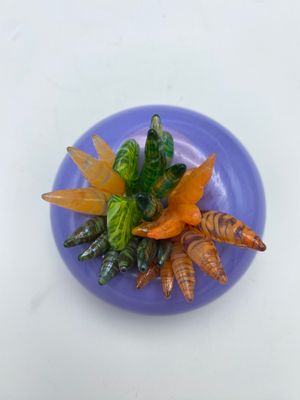 Purple Rose with Succulent Bits