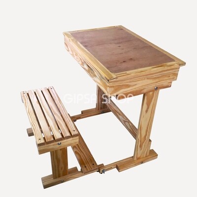 Escritorio Infantil Cubierta de Madera