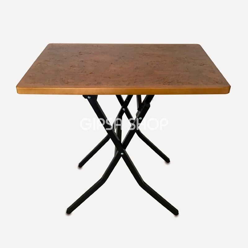 Mesa Pergamino Plegable Patas Metálicas