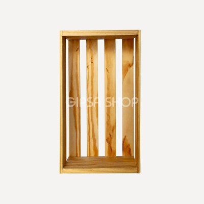 Caja de Madera de Rejillas