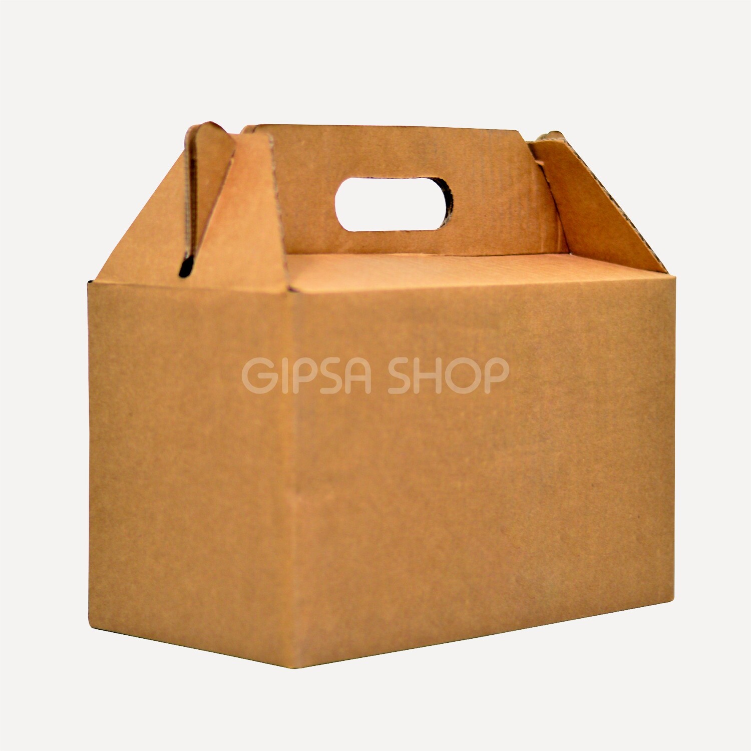 CAJA DE CARTÓN TIPO MALETÍN | HORIZONTAL | KIT C/12 PIEZAS