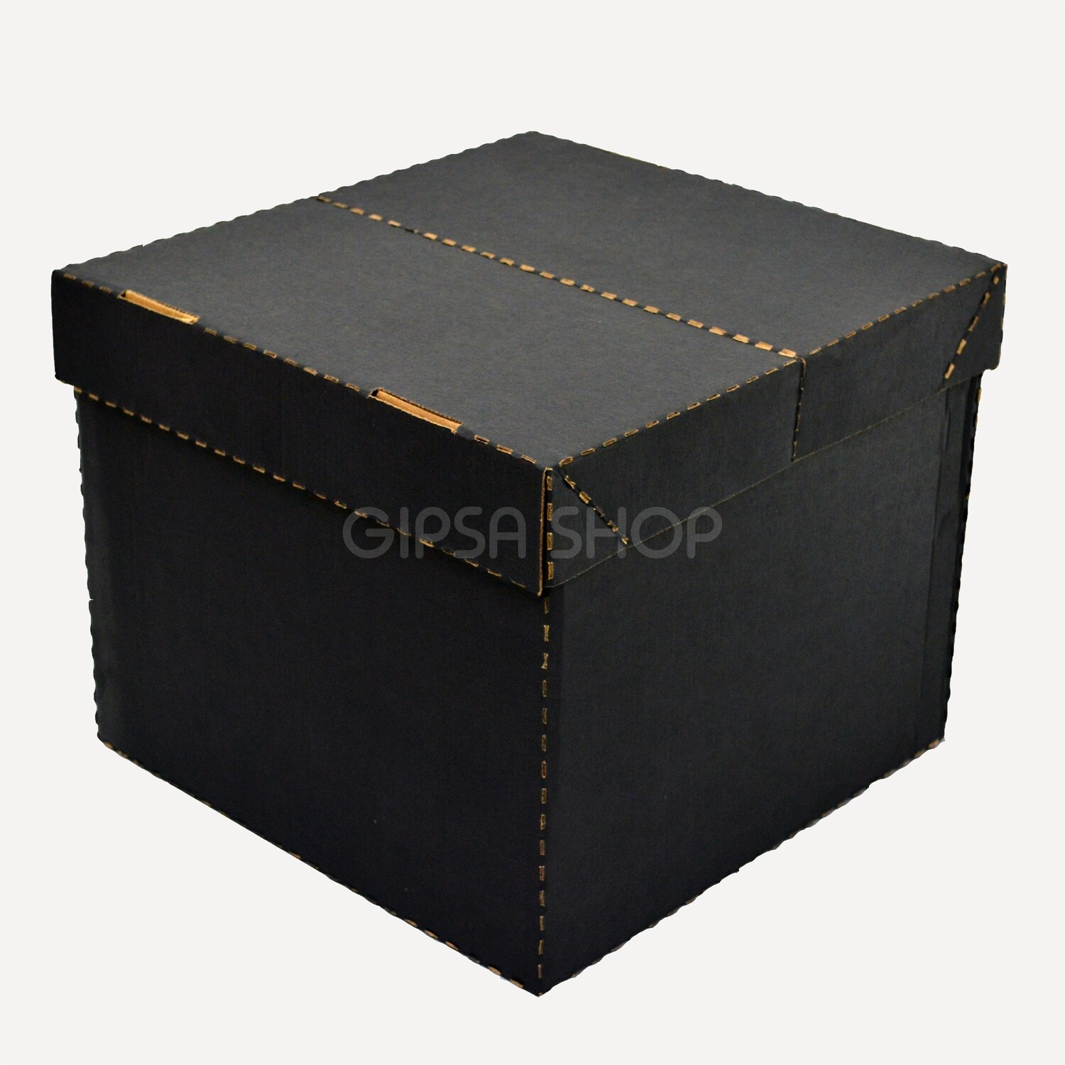 CAJA DE CARTÓN MAJIKKU | PLEGABLE | GRANDE |30 x 30 x 25 cm | KIT C/12 Y 33 PIEZAS