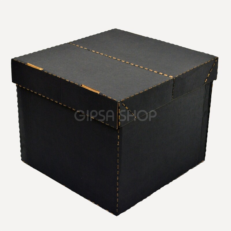 CAJA DE CARTÓN MAJIKKU | PLEGABLE | GRANDE |30 x 30 x 25 cm | KIT C/12 Y 33 PIEZAS