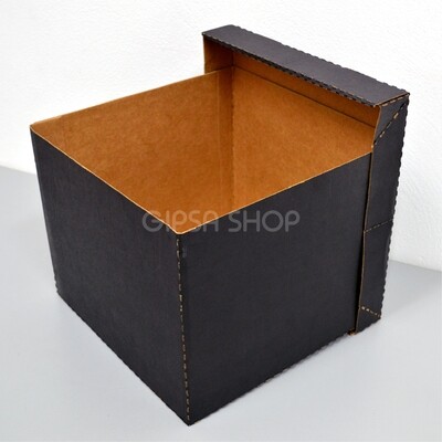 CAJA DE CARTÓN MAJIKKU | PLEGABLE | GRANDE |30 x 30 x 25 cm | KIT C/12 Y 33 PIEZAS
