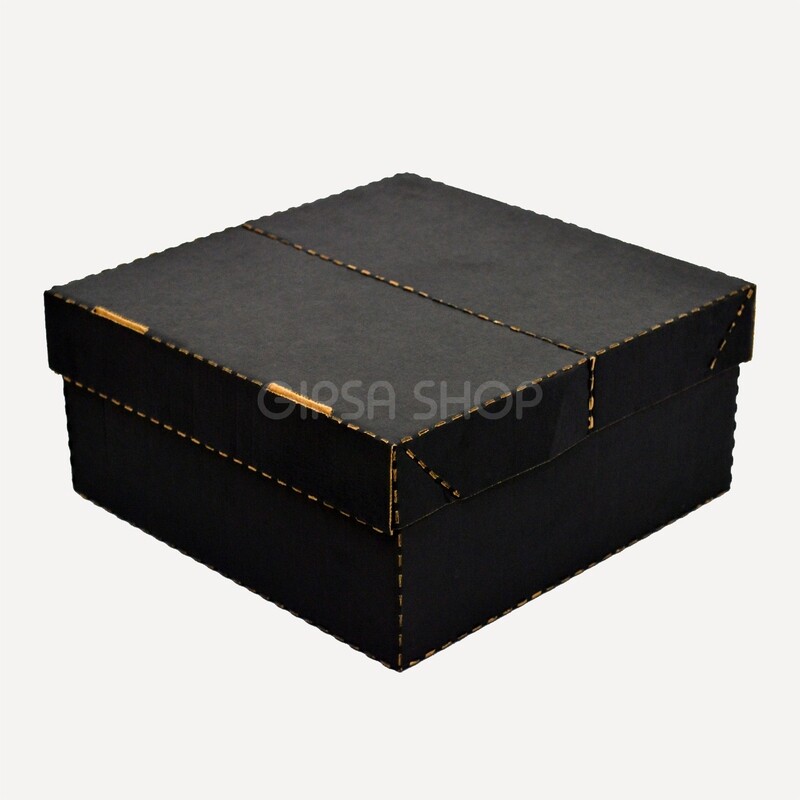 CAJA DE CARTÓN MAJIKKU | PLEGABLE | 30 x 30 x 14 cm | KIT C/12 PIEZAS