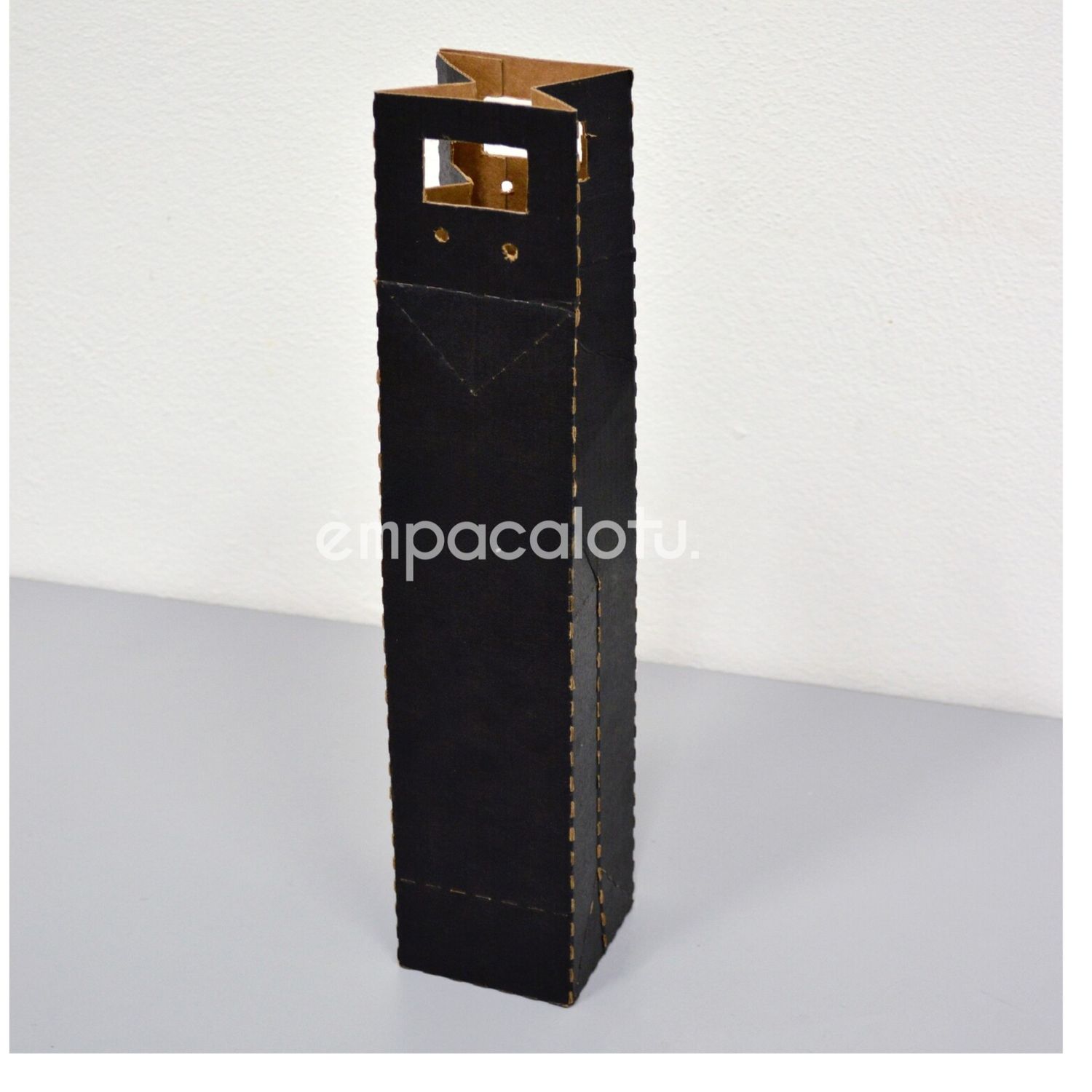 BOLSA DE CARTÓN MAJIKKU | PARA 1 BOTELLA | KIT C/12 PIEZAS