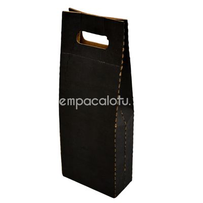 BOLSA DE CARTÓN MAJIKKU | PARA 2 BOTELLAS | KIT C/12 y 33 PIEZAS