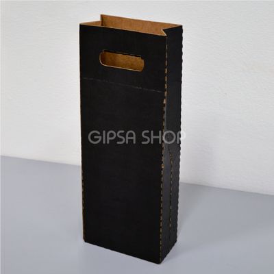 BOLSA DE CARTÓN MAJIKKU | PARA 2 BOTELLAS | KIT C/12 y 33 PIEZAS