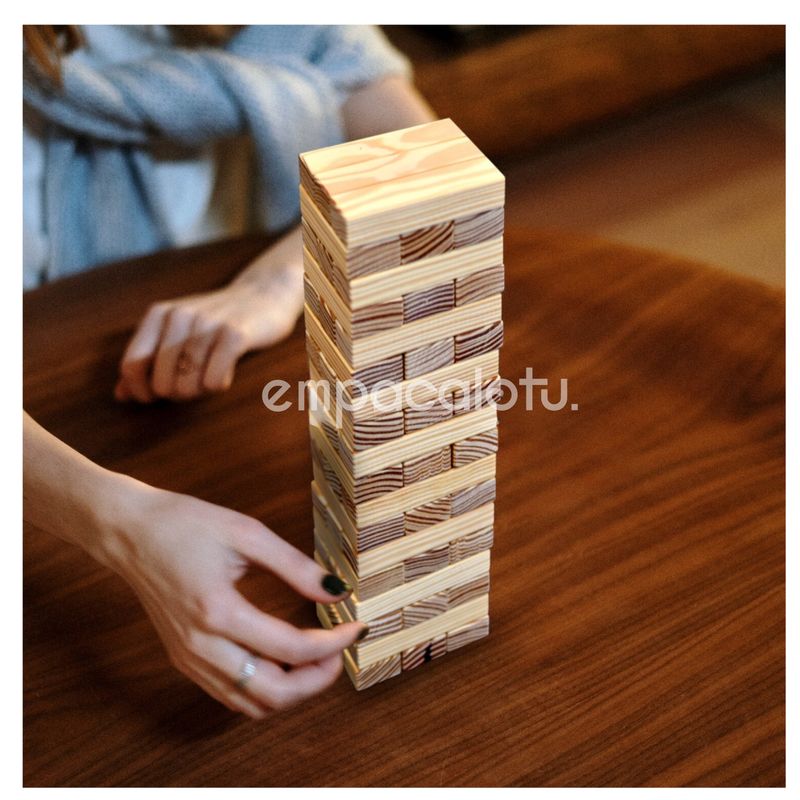 JUEGO KENYA TORRE DE MADERA | PERSONALIZABLE