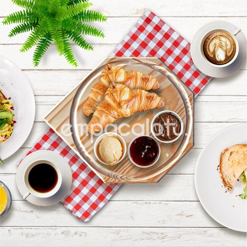 PLATO DECORATIVO DE MADERA