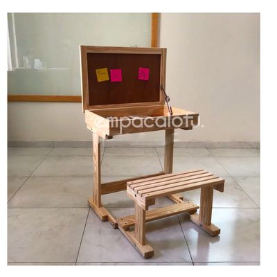ESCRITORIO INFANTIL |CUBIERTA DE MADERA