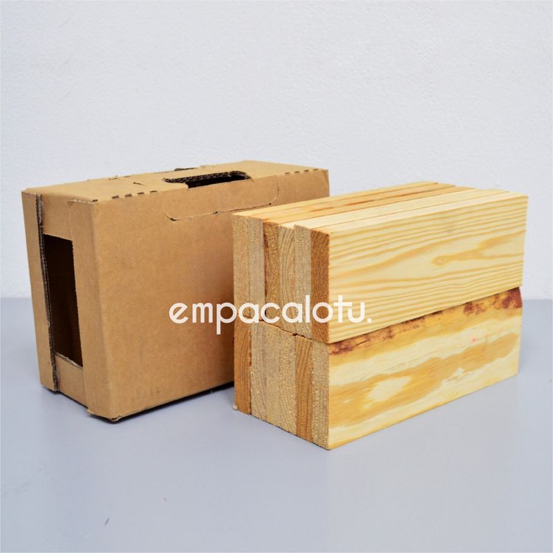 KIT DE MADERA “CREA” | 12 TABLAS