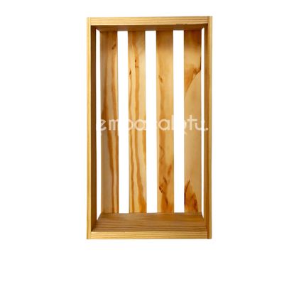 Caja de Madera de Rejillas