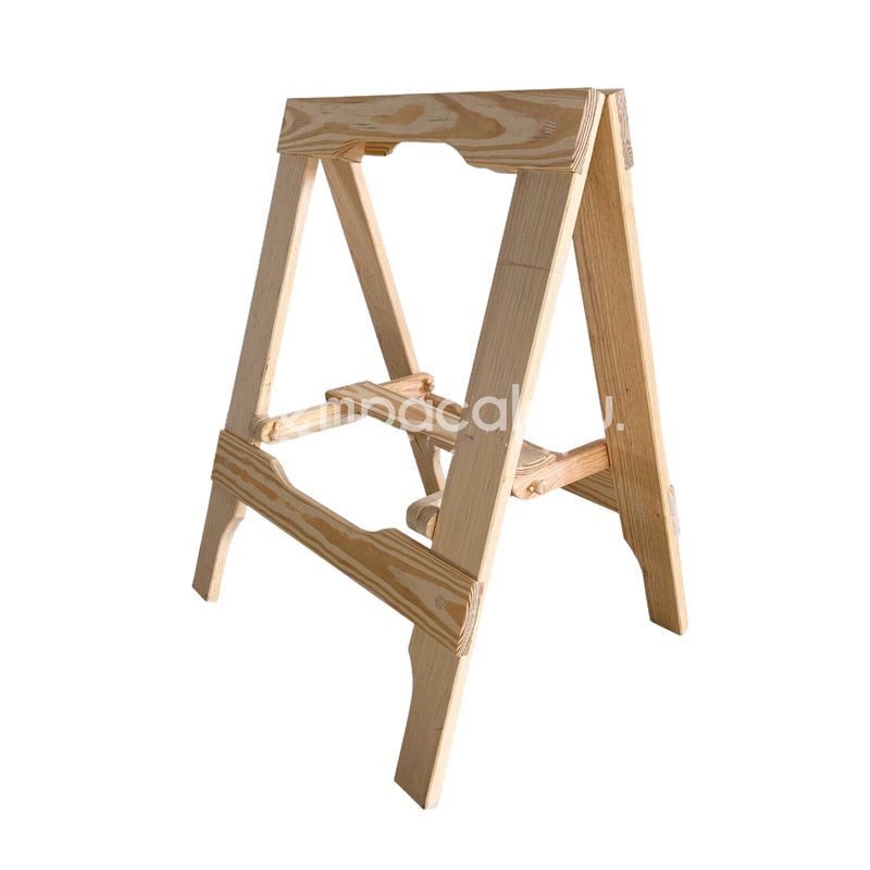 BURRO MULTIUSOS PLEGABLE DE MADERA SÓLIDA