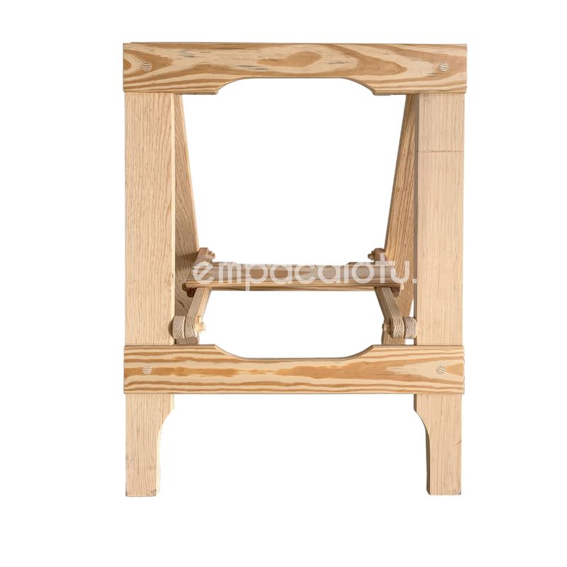 BURRO MULTIUSOS PLEGABLE DE MADERA SÓLIDA
