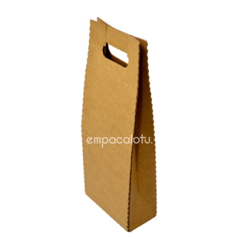 BOLSA DE CARTÓN MAGIC BAG | GRANDE | KRAFT | KIT C/12 PIEZAS