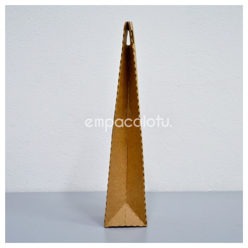BOLSA DE CARTÓN MAGIC BAG | CHICA | KRAFT | KIT C/12 PIEZAS