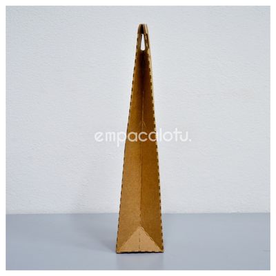 BOLSA DE CARTÓN MAGIC BAG | CHICA | KRAFT | KIT C/12 PIEZAS