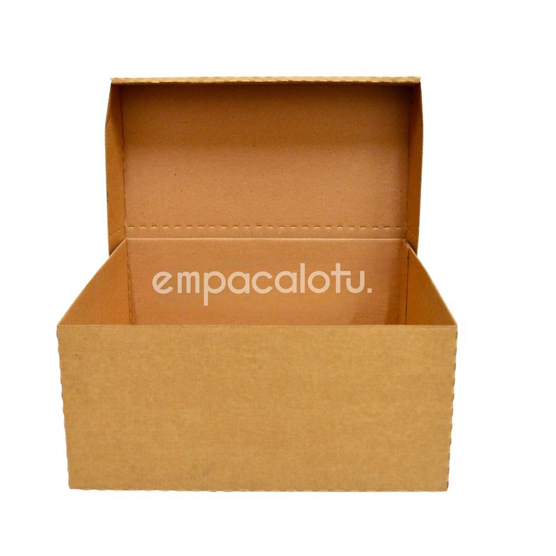 CAJA DE CARTÓN MAGIC BOX | PLEGABLE | CHICA |30 x 30 x 14 cm | KIT C/12 PIEZAS
