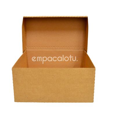 CAJA DE CARTÓN MAGIC BOX | PLEGABLE | CHICA |30 x 30 x 14 cm | KIT C/12 PIEZAS