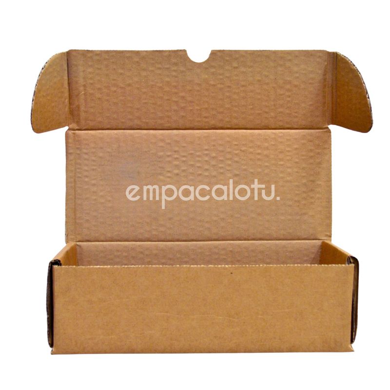 CAJA DE CARTÓN | AUTOMÁTICA | CHICA | 26 x 11.4 x 7.9 cm | KIT C/12 PIEZAS