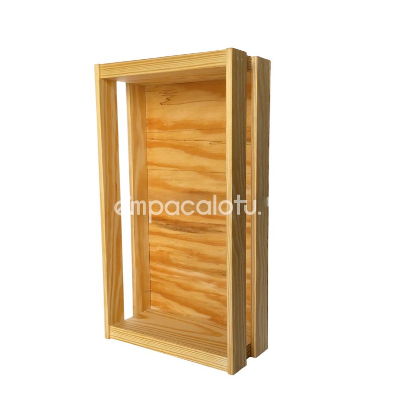 CAJA DE MADERA | FONDO LISO