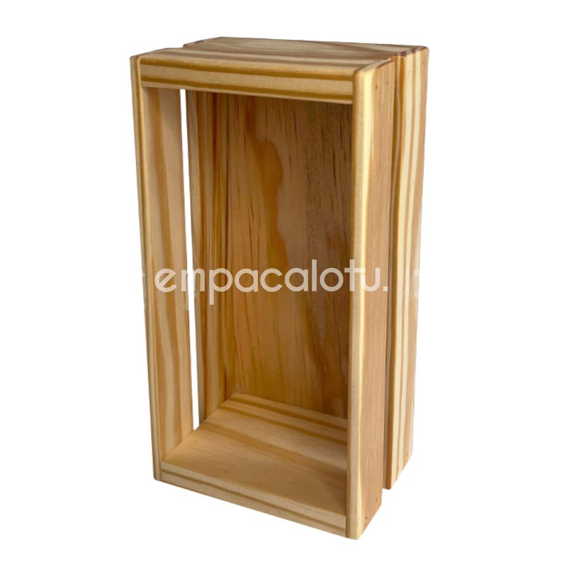 CAJA DE MADERA | REJILLA | CHICA