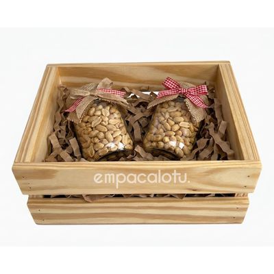 CAJA DE MADERA | REJILLA | EXTRA CHICA