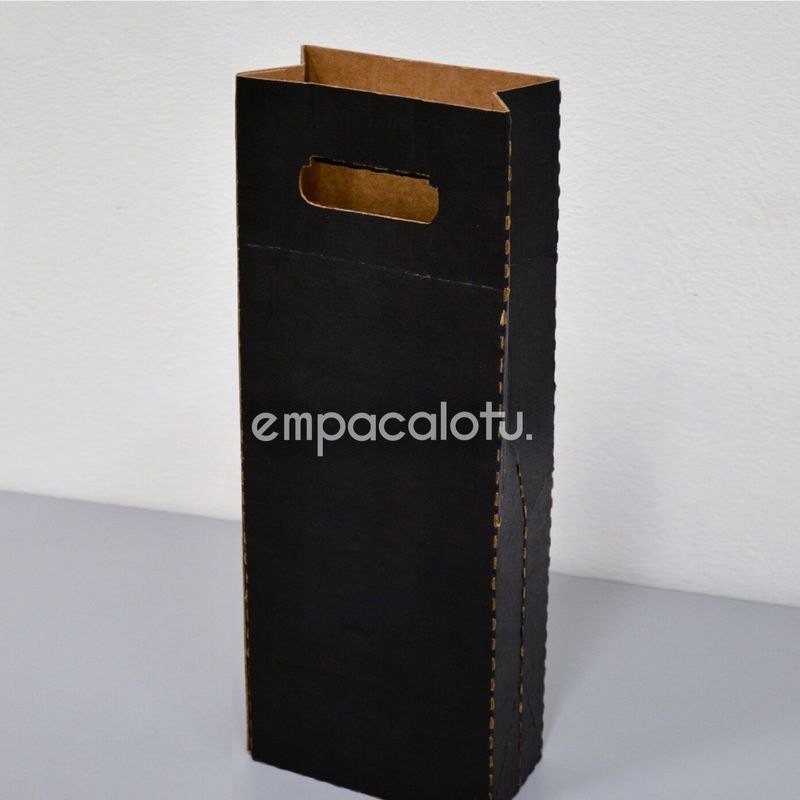 BOLSA DE CARTÓN MAGIC BAG | GRANDE | NEGRO | KIT C/12 PIEZAS