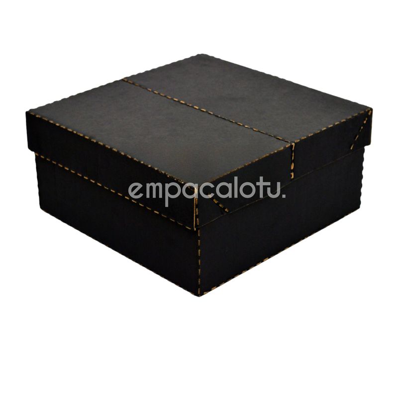 CAJA DE CARTÓN MAGIC BOX | PLEGABLE | CHICA |30 x 30 x 14 cm | KIT C/12 PIEZAS