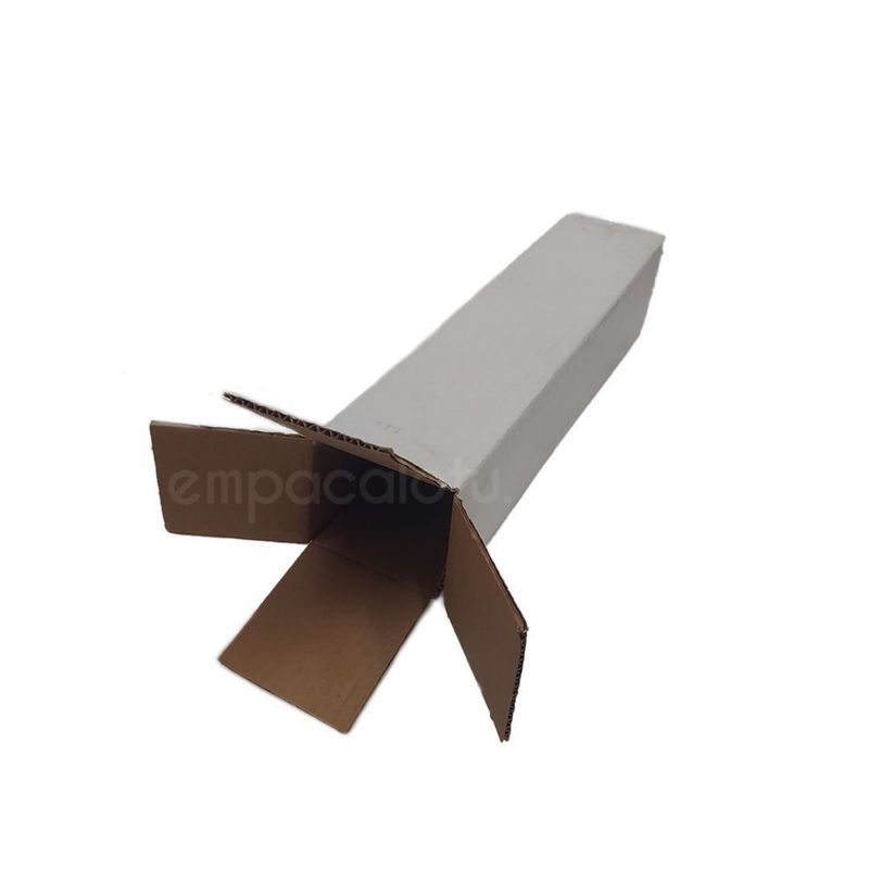 CAJA DE CARTÓN ESTÁNDAR | CON ALAS |44.5 x 10.3 x 10.3 cm | KIT C/12 PIEZAS
