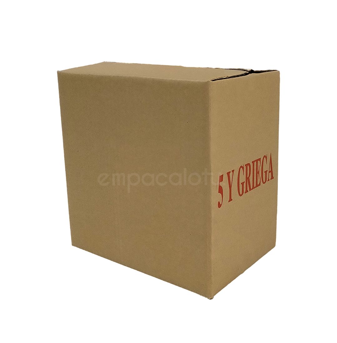CAJA DE CARTÓN ESTÁNDAR | CON ALAS |31 x 20 x 31 cm | KIT C/12