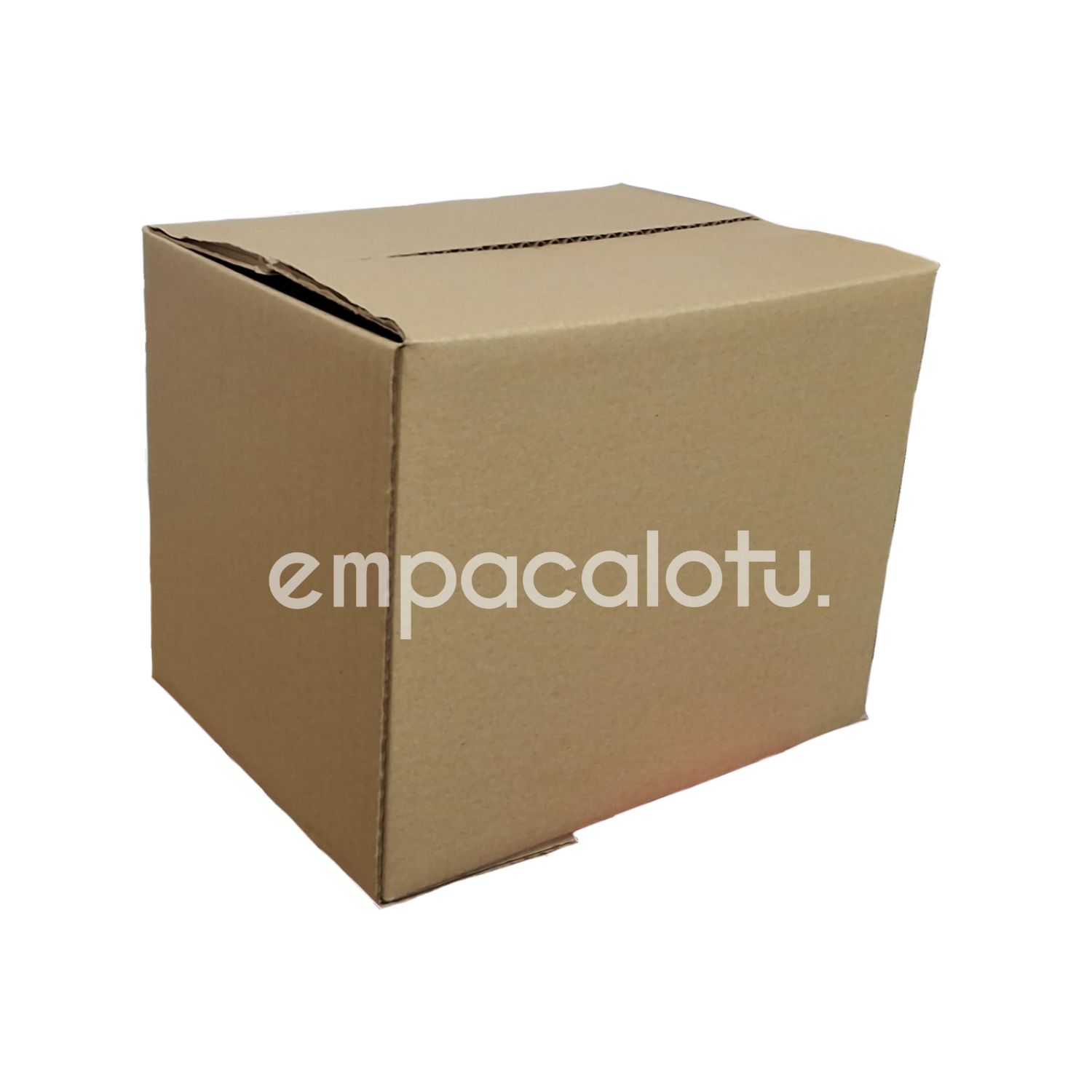 CAJA DE CARTÓN ESTÁNDAR | CON ALAS |34 x 32 x 31.9 cm | KIT C/12 PIEZAS