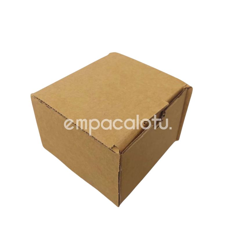 CAJA DE CARTÓN | AUTOMÁTICA | 12.6 x 11.4 x 8.9 cm | KIT C/12 PIEZAS