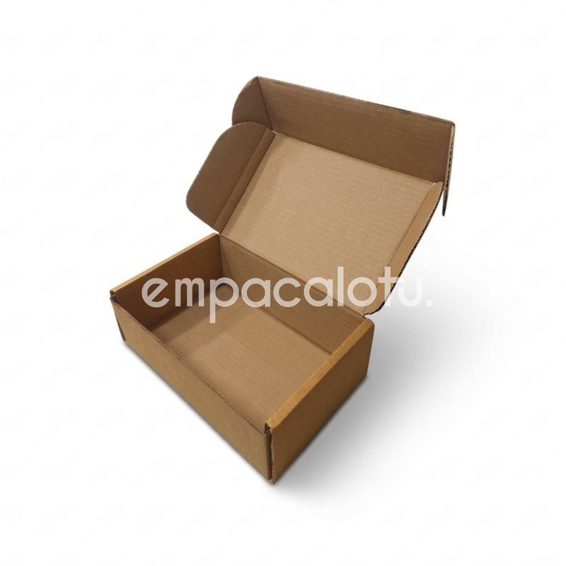 CAJA DE CARTÓN | AUTOMÁTICA | 26.5 x 19 x 10 cm | KIT C/12 PIEZAS