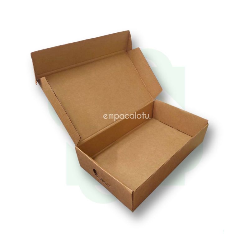 CAJA DE CARTÓN | AUTOMÁTICA | 52.5 x 31.5 x 11.5 cm | KIT C/12 PIEZAS